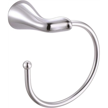 Premier Creswell Towel Ring in Chrome 3558080
